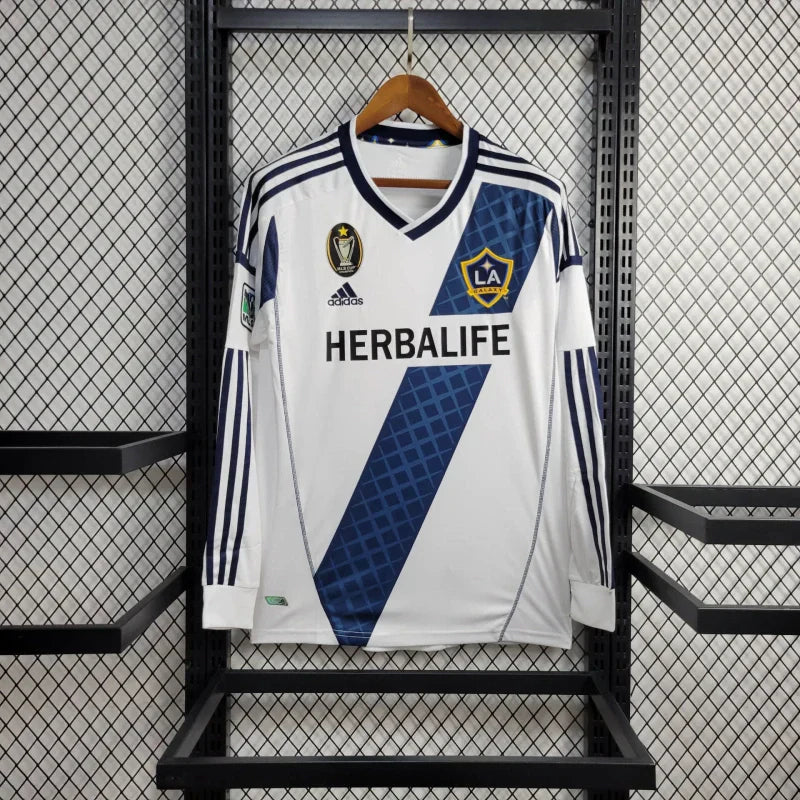 Camiseta LA Galaxy Local Retro Manga Larga 2012