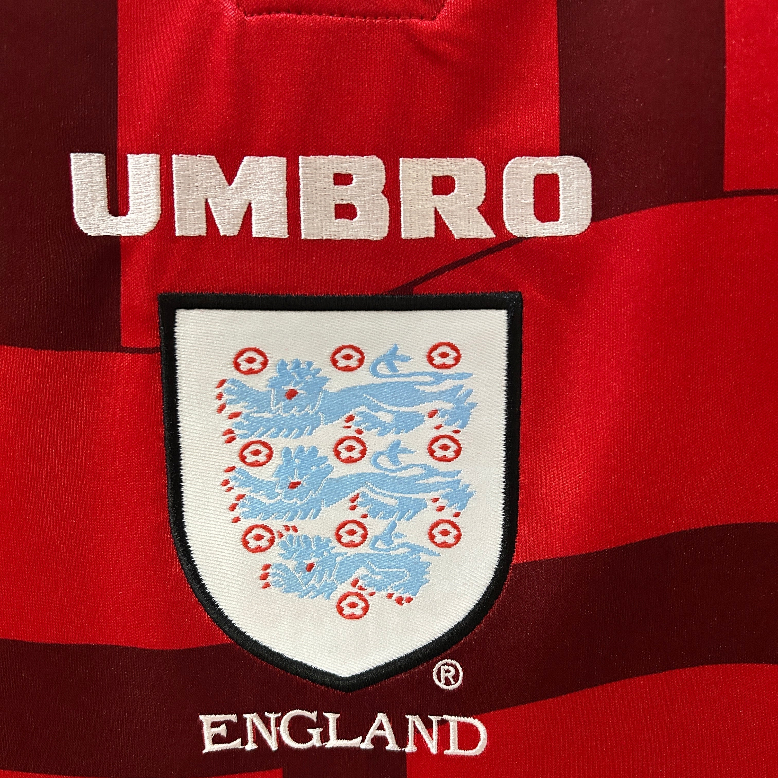 Camiseta Inglaterra Visita Retro 1998 Versión Fan