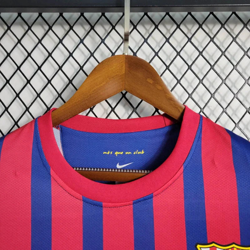Camiseta FC Barcelona Manga Larga Retro 2011/12