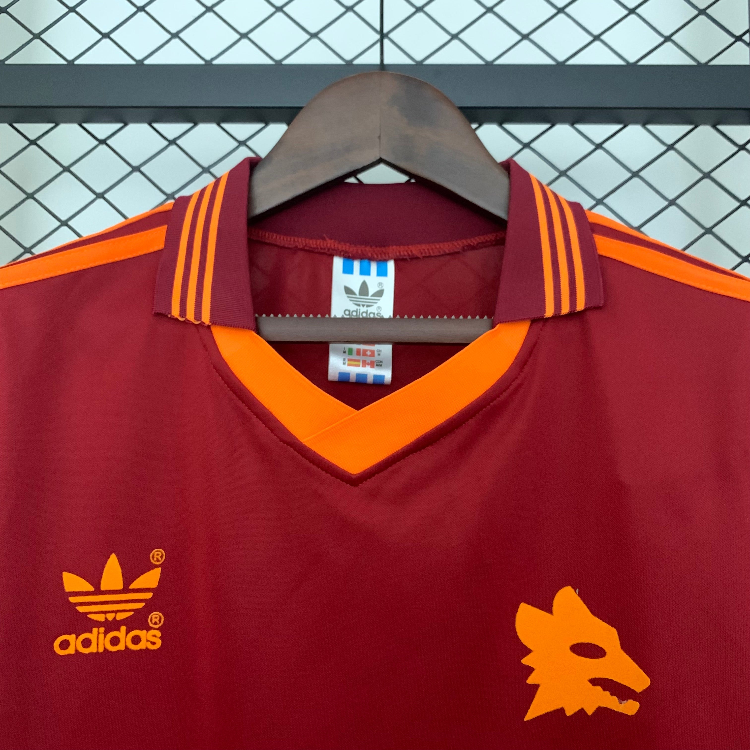 Camiseta AS Roma Local Retro 1992/94 Versión Fan