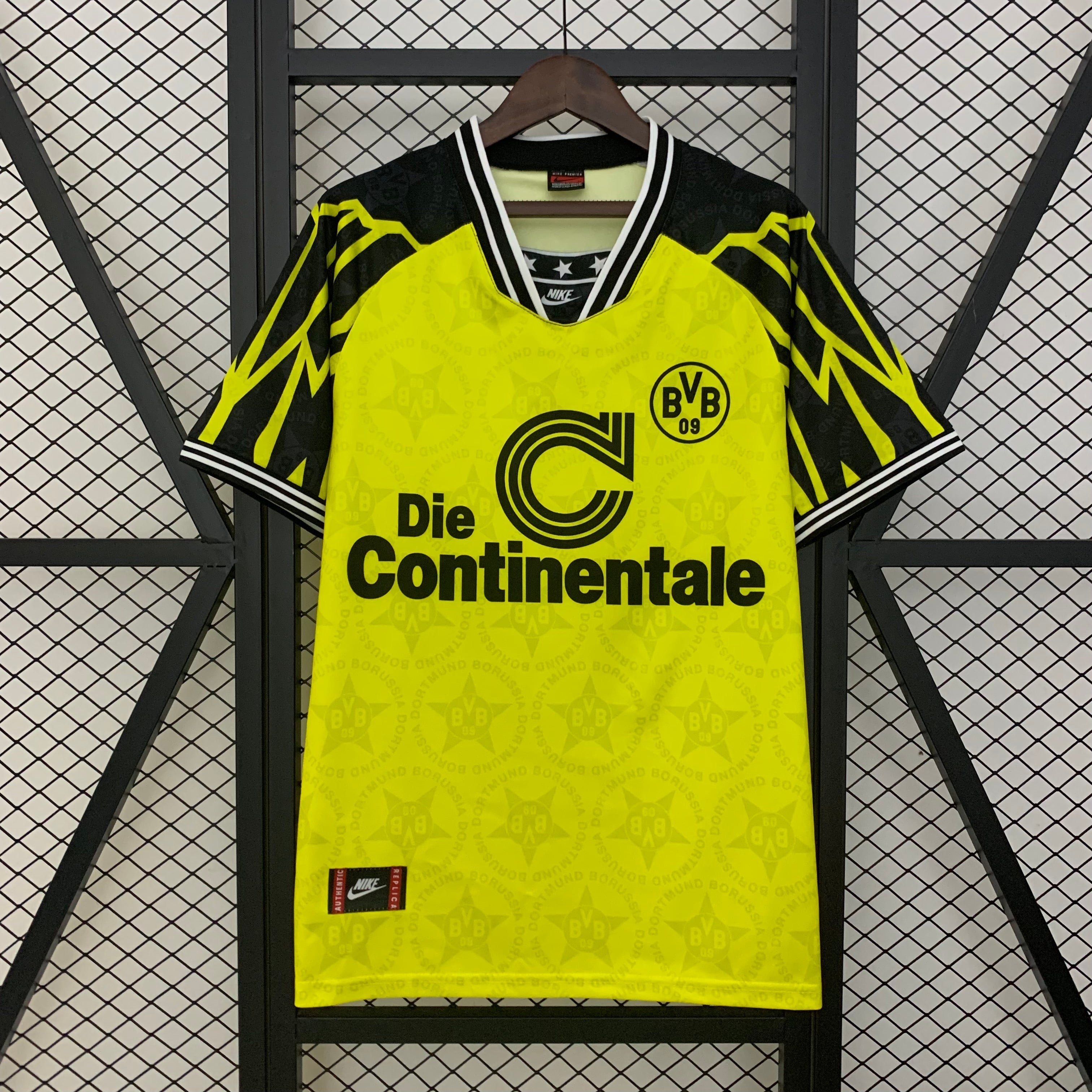 Camiseta Borussia Dortmund Local Retro 1994/95 Versión Fan