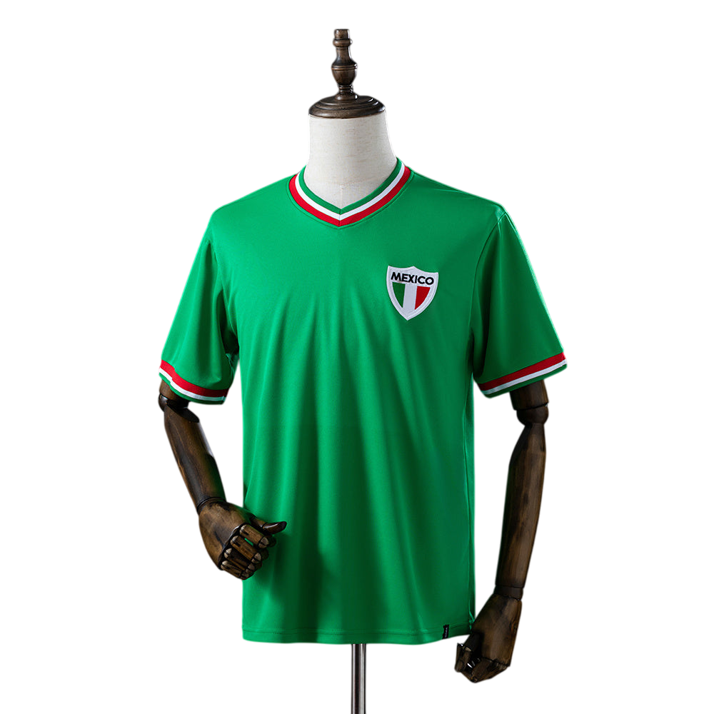 Camiseta México Local Retro 1970 Versión Fan