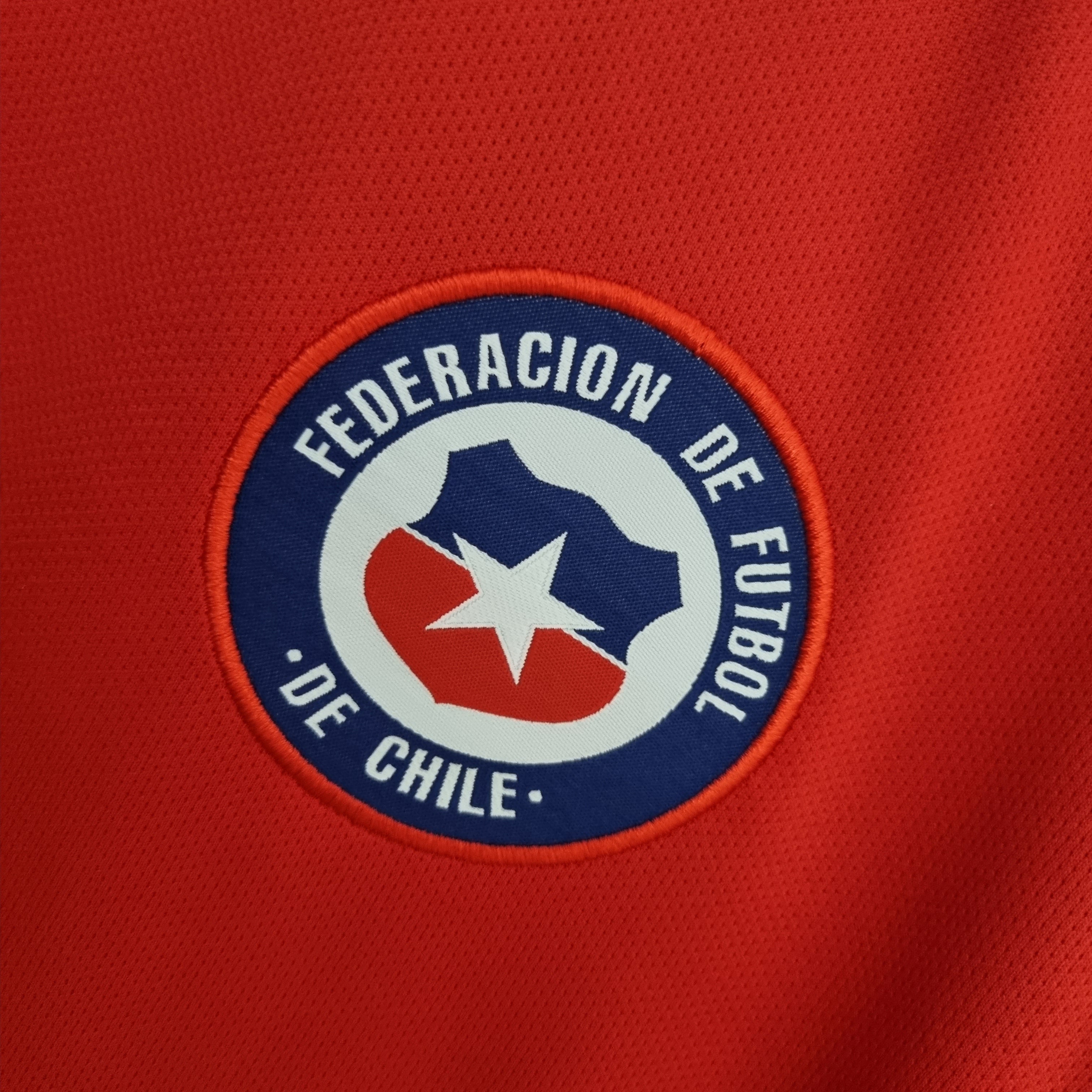 Camiseta Selección Chile Bi Campeón de América 2016 Local | Retro