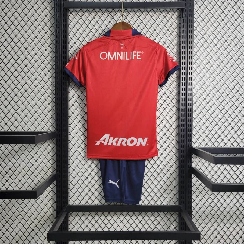 Kit niños Chivas 2023/24 Local
