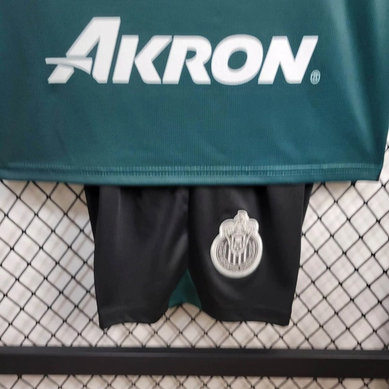 Kit niños Chivas 2023/24 Visita