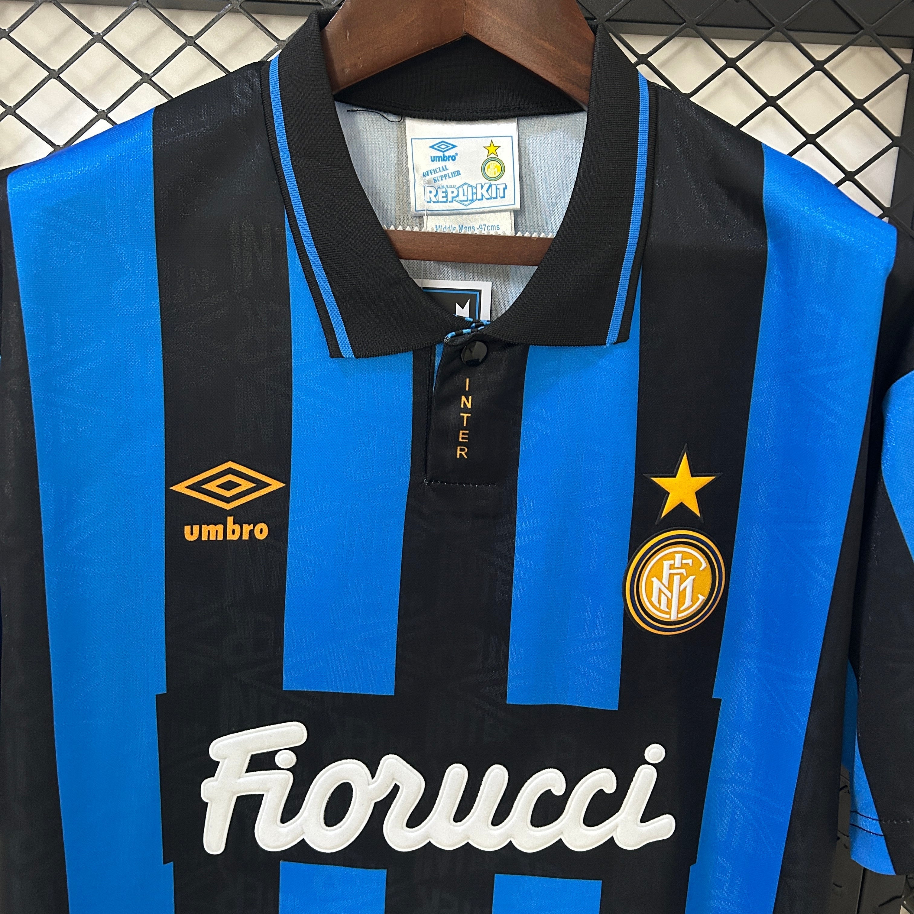 Camiseta Inter de Milán Retro 1992/94 Versión Fan