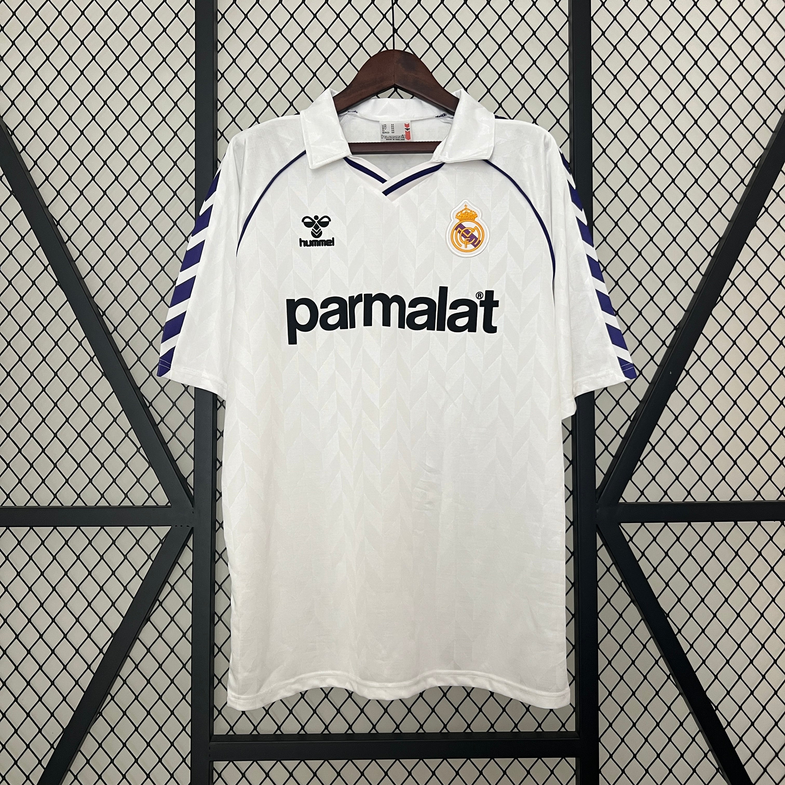 Camiseta Real Madrid Local Retro 1988 Versión Fan