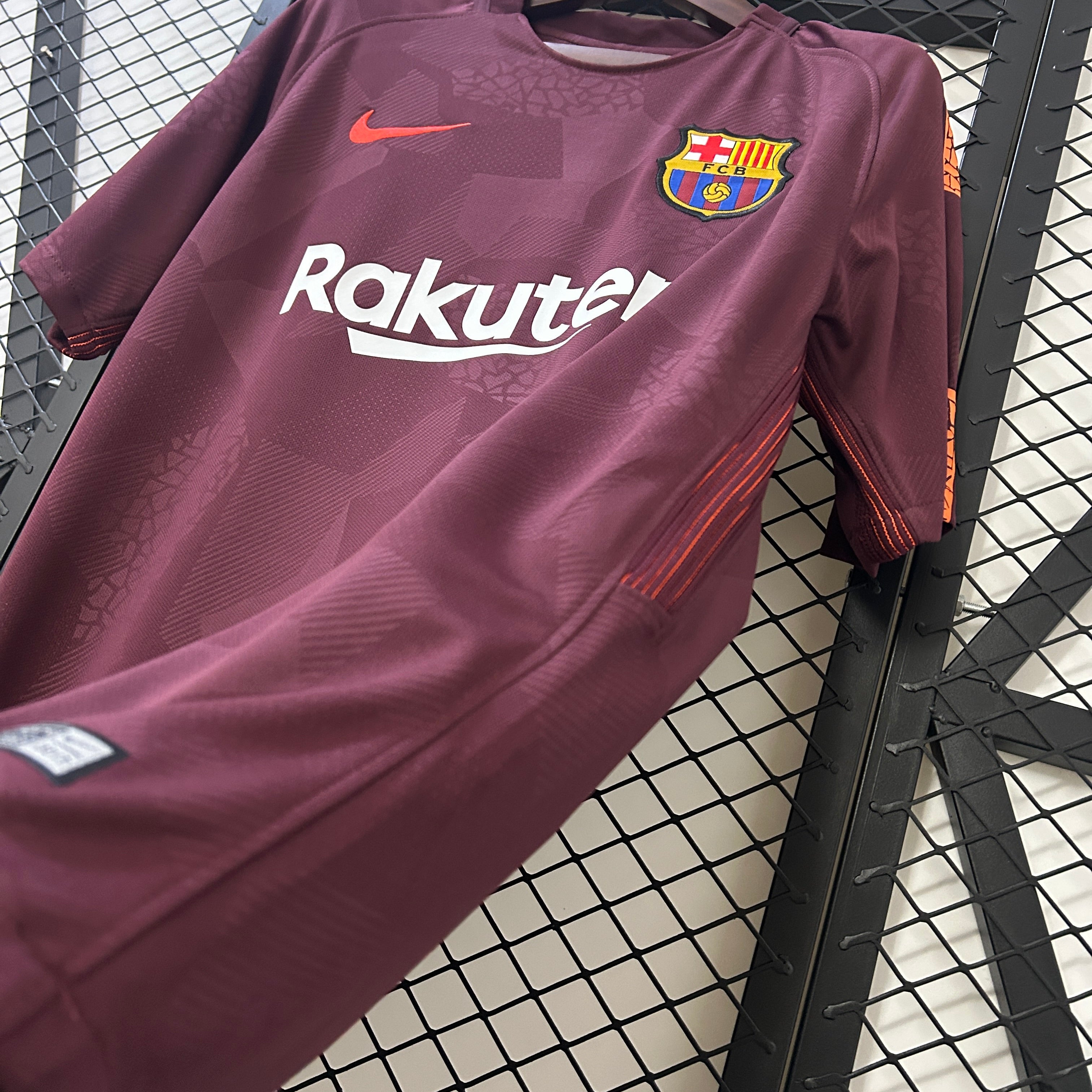 Camiseta Barcelona Tercera Retro 2017/18 Versión Fan