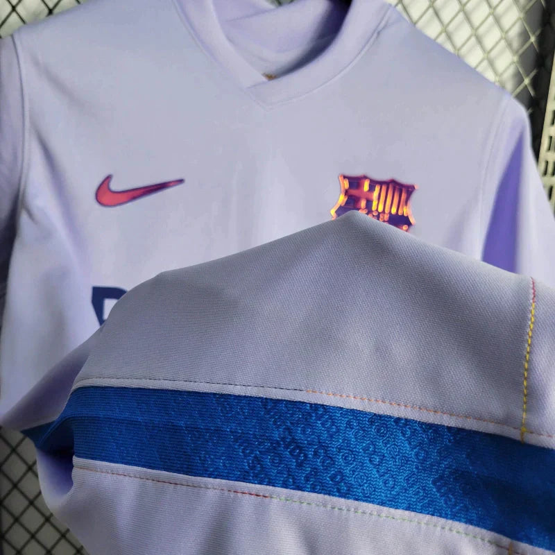 Camiseta FC Barcelona Visita Retro 2021/22