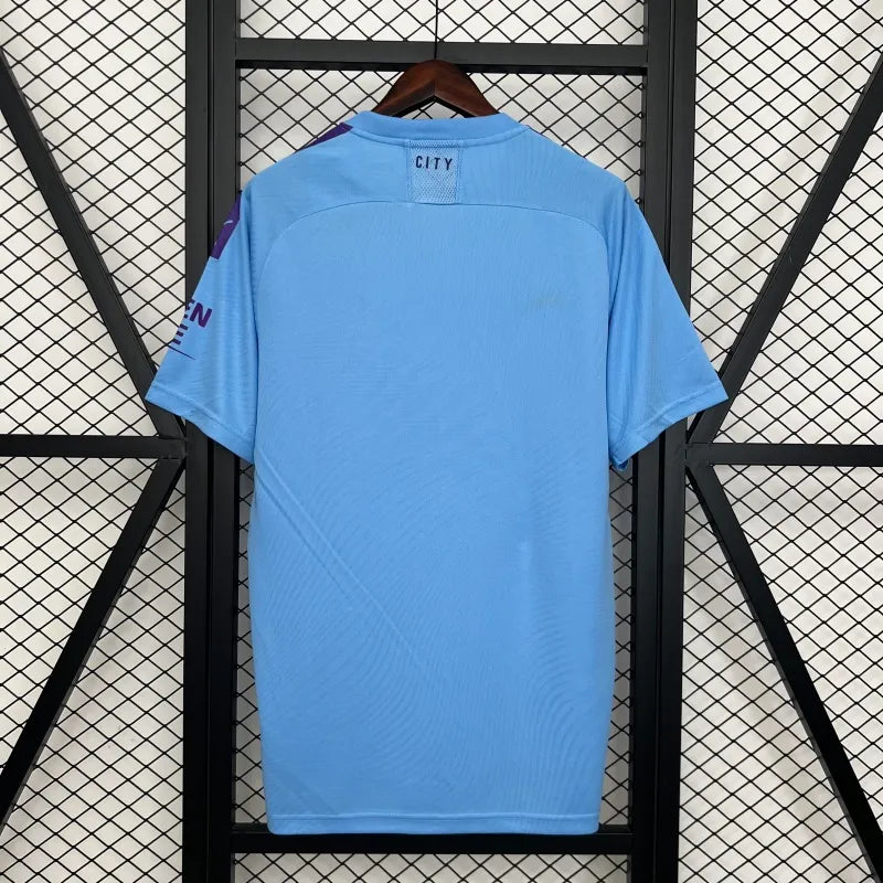 Camiseta Manchester City Local Retro 2019/20 Versión Fan
