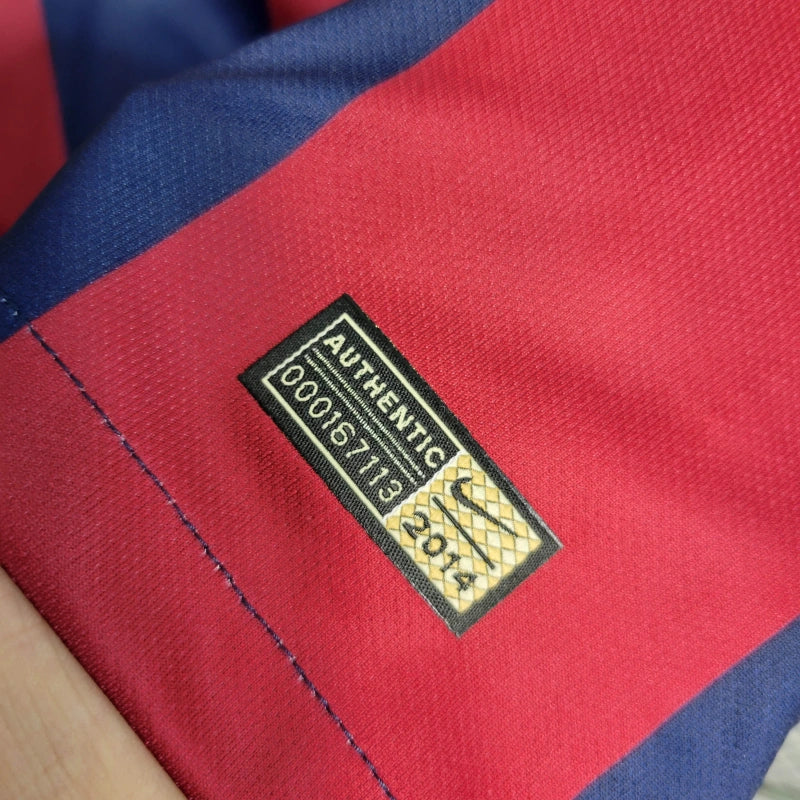 Camiseta FC Barcelona Manga Larga Retro 2014/15