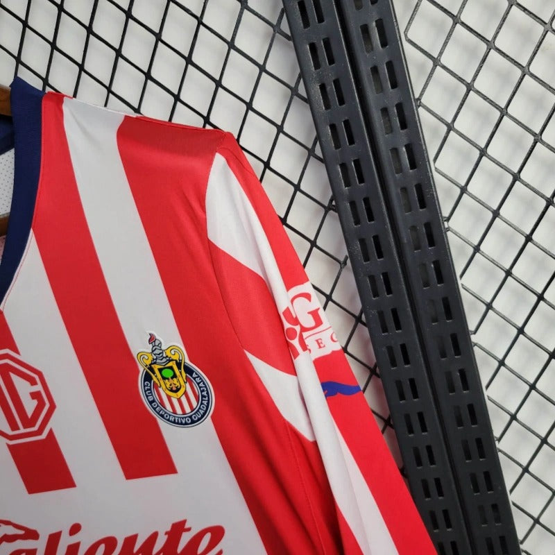 Jersey Chivas 2024/25 Local Manga Larga | Versión fan
